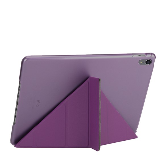 Microsonic Apple iPad Pro 11 2018 A1980-A2013-A1934-A1979 Folding Origami Design Kılıf Mor 2