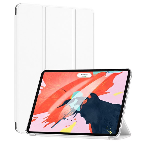 Microsonic Apple iPad 11 2018 A1980-A2013-A1934-A1979 Smart Case ve arka Kılıf Beyaz 1