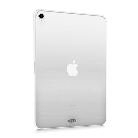 Microsonic Apple iPad Pro 11 2018 A1980-A2013-A1934-A1979 Kılıf Transparent Soft Beyaz 2