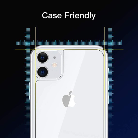 Microsonic Apple iPhone 11 6 1 Arka Temperli Cam Ekran Koruyucu 4