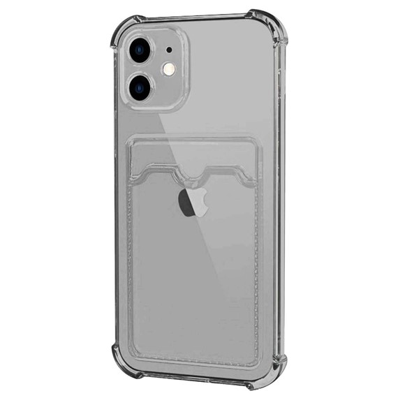 Microsonic Apple iPhone 11 Card Slot Shock Kılıf Siyah 2