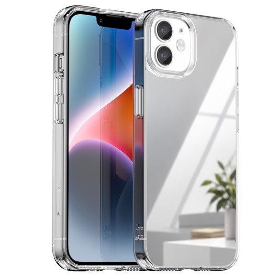 Microsonic Apple iPhone 12 Mini Kılıf Acrylic Mirror Şeffaf 1