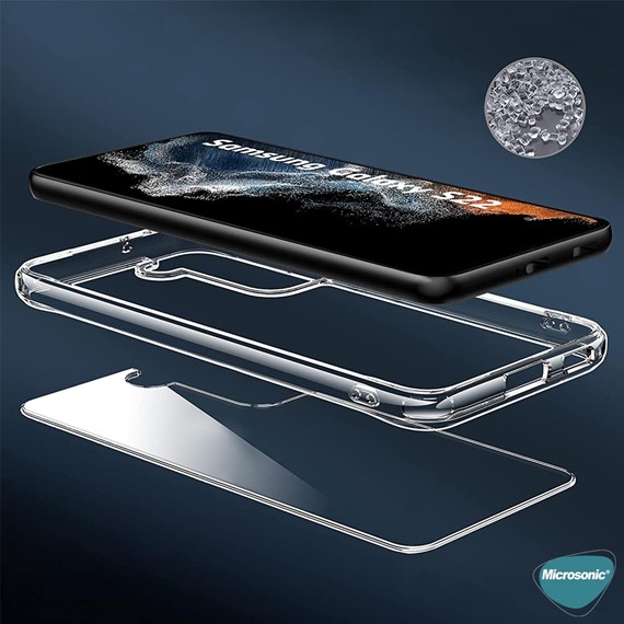 Microsonic Apple iPhone 15 Pro Max Kılıf Heavy Drop Şeffaf 5