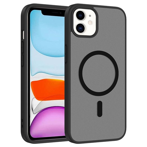 Microsonic Apple iPhone 11 Kılıf MagSmoke Neo Siyah 1