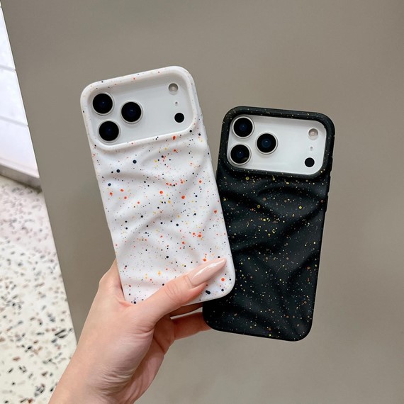 Microsonic Apple iPhone 15 Pro Max Kılıf Rippledots Mavi 2