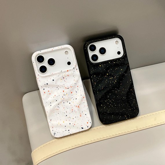 Microsonic Apple iPhone 15 Pro Max Kılıf Rippledots Mavi 3