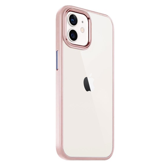 Microsonic Apple iPhone 12 Kılıf Shadow Planet Açık Pembe 2