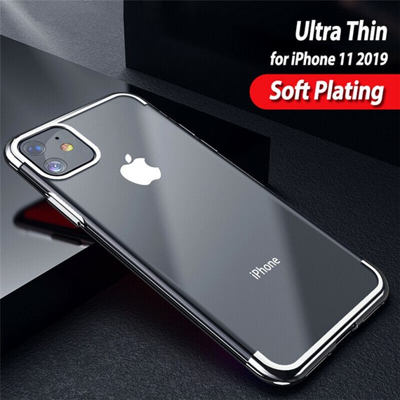 Microsonic Apple iPhone 11 6 1 Kılıf Skyfall Transparent Clear Gümüş 3