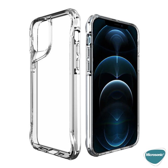 Microsonic Apple iPhone 11 Pro Kılıf Trex Bumper Şeffaf 4