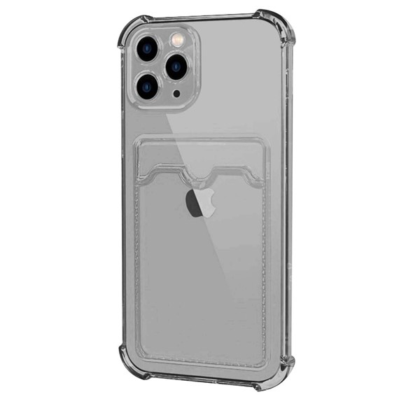 Microsonic Apple iPhone 11 Pro Max Card Slot Shock Kılıf Siyah 2