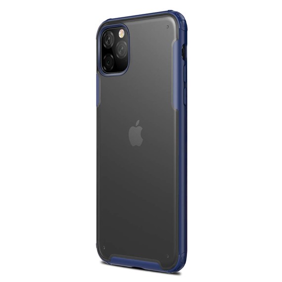 Microsonic Apple iPhone 11 Pro 5 8 Kılıf Frosted Frame Lacivert 2