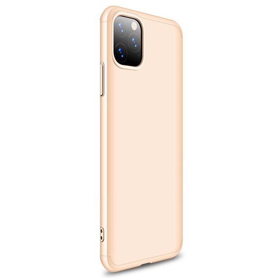 Microsonic Apple iPhone 11 Pro 5 8 Kılıf Double Dip 360 Protective Gold 2