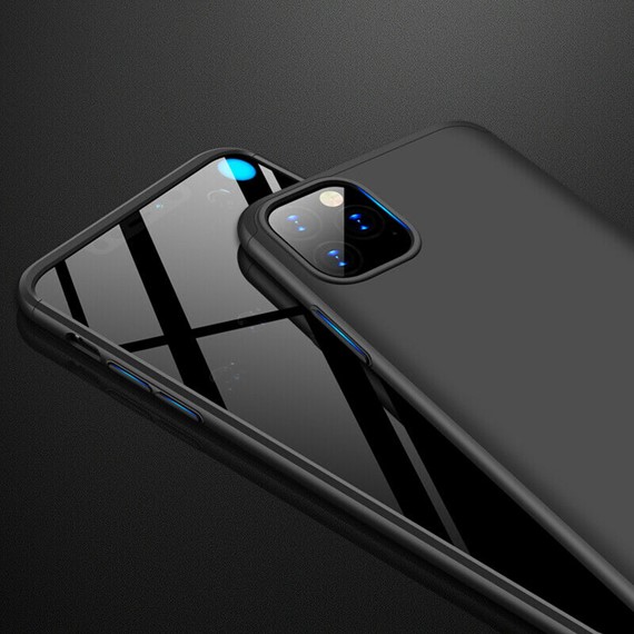 Microsonic Apple iPhone 11 Pro 5 8 Kılıf Double Dip 360 Protective Siyah 3