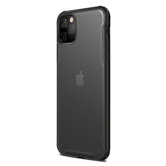Microsonic Apple iPhone 11 Pro Max 6 5 Kılıf Frosted Frame Siyah 2