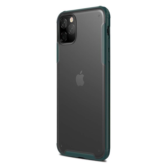 Microsonic Apple iPhone 11 Pro Max 6 5 Kılıf Frosted Frame Yeşil 2