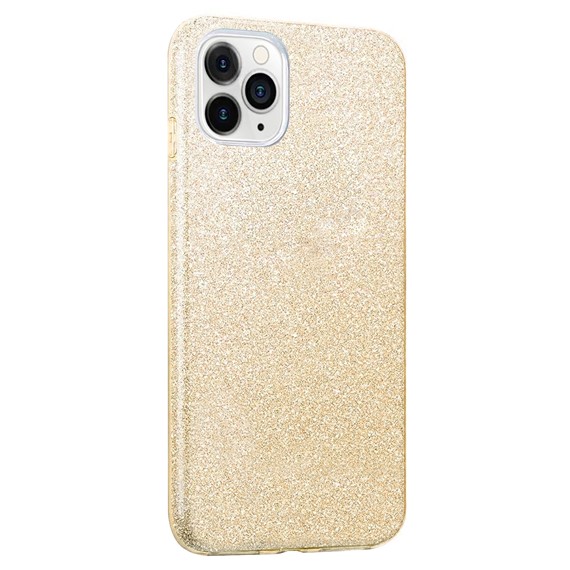 Microsonic Apple iPhone 11 Pro Kılıf Sparkle Shiny Gold 2