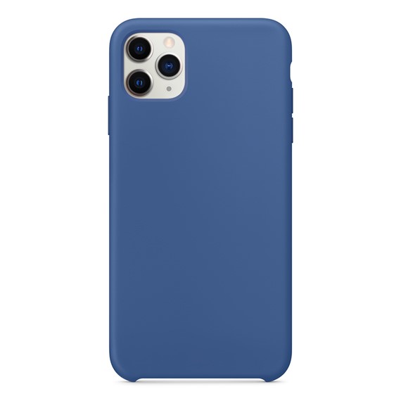 Microsonic Apple iPhone 11 Pro Max 6 5 Kılıf Liquid Lansman Silikon Çini Mavisi 2