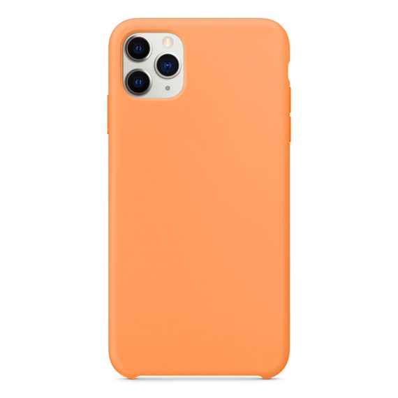 Microsonic Apple iPhone 11 Pro 5 8 Kılıf Liquid Lansman Silikon Papaya 2