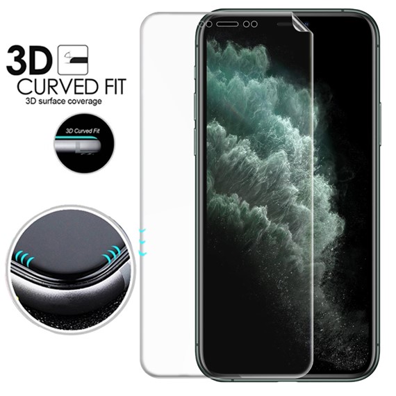 Microsonic Apple iPhone 11 Pro 5 8 Ön Arka Kavisler Dahil Tam Ekran Kaplayıcı Film 3