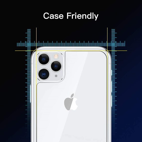 Microsonic Full Body Temperli Cam Ekran Koruyucu iPhone 11 Pro 5 8 Ön Arka 5