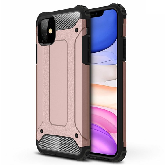 Microsonic Apple iPhone 11 6 1 Kılıf Rugged Armor Rose Gold 1