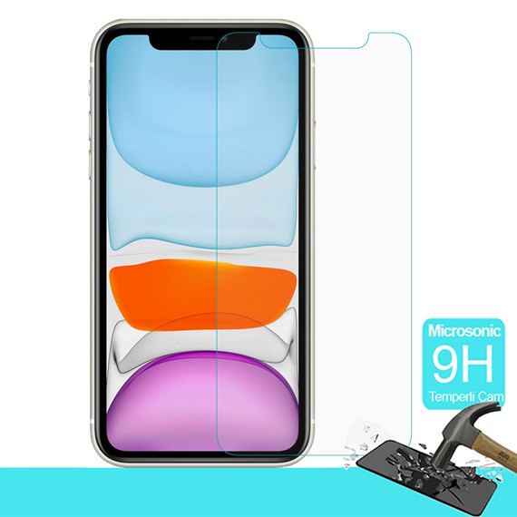 Microsonic Apple iPhone 11 6 1 Temperli Cam Ekran Koruyucu 1