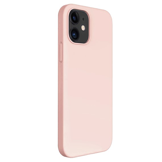 Microsonic Apple iPhone 12 Kılıf Groovy Soft Rose Gold 2