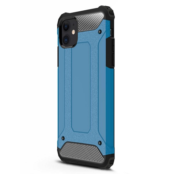 Microsonic Apple iPhone 12 Mini Kılıf Rugged Armor Mavi 2