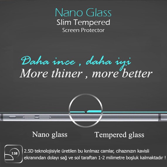 Microsonic Apple iPhone 12 Mini Nano Glass Screen Protector 3