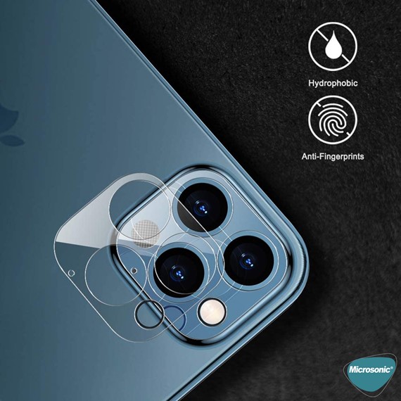 Microsonic Apple iPhone 13 Pro Kamera Lens Koruma Camı 4