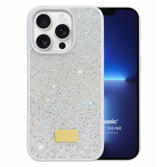 Microsonic Apple iPhone 13 Pro Kılıf Cosmic Shine Beyaz 1