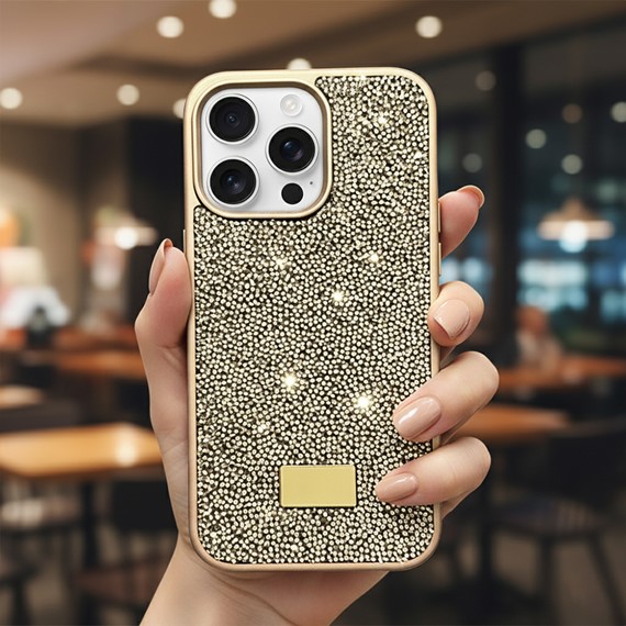 Microsonic Apple iPhone 14 Pro Max Kılıf Cosmic Shine Gold 2