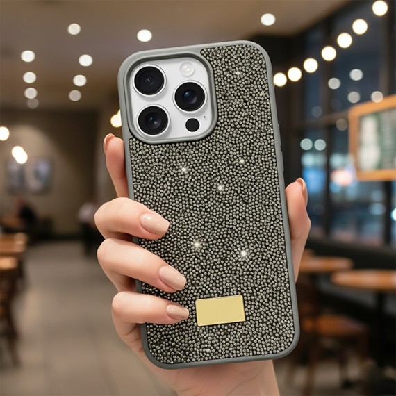 Microsonic Apple iPhone 14 Pro Max Kılıf Cosmic Shine Koyu Gri 2