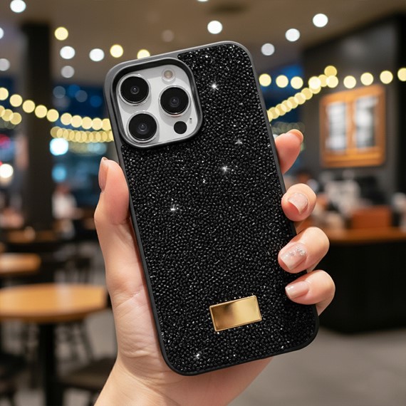 Microsonic Apple iPhone 14 Pro Max Kılıf Cosmic Shine Siyah 2