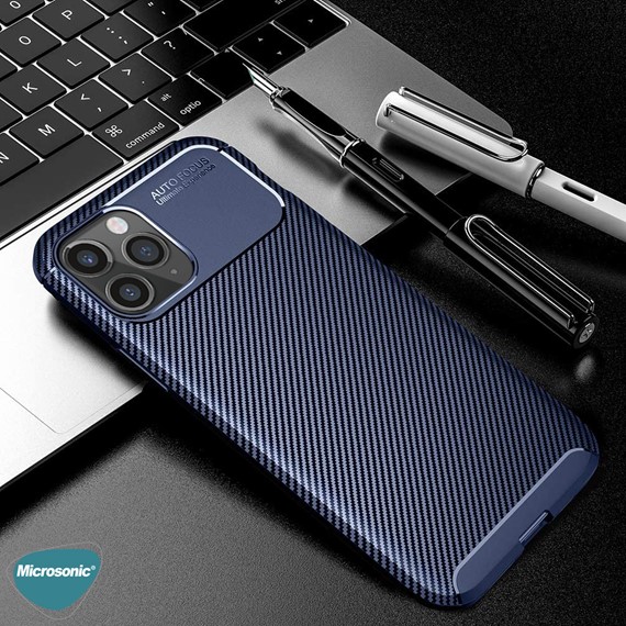 Microsonic Apple iPhone 12 Pro Kılıf Legion Series Lacivert 3