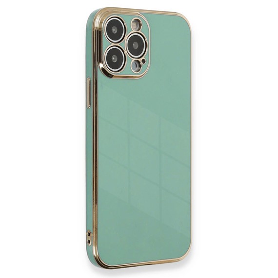 Microsonic Apple iPhone 12 Pro Max Kılıf Olive Plated Yeşil 1