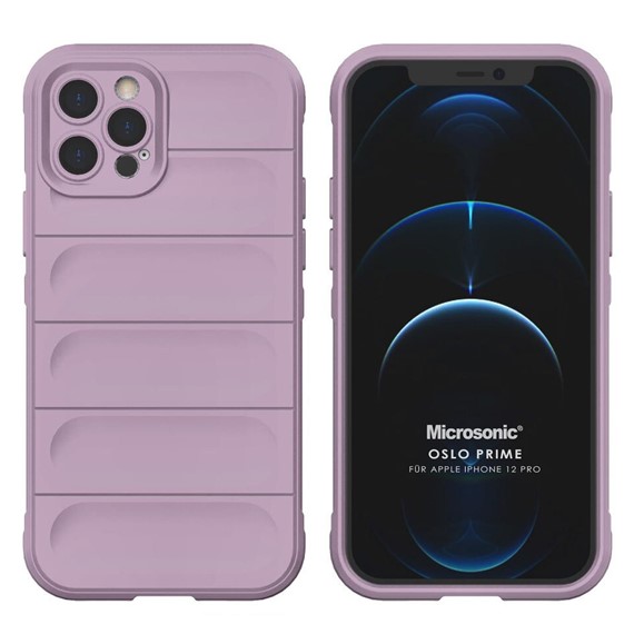 Microsonic Apple iPhone 12 Pro Kılıf Oslo Prime Lila 1