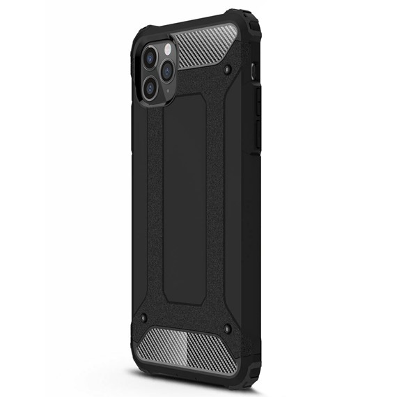 Microsonic Apple iPhone 12 Pro Kılıf Rugged Armor Siyah 2