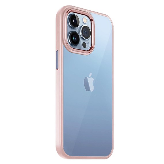 Microsonic Apple iPhone 13 Pro Kılıf Shadow Planet Açık Pembe 2