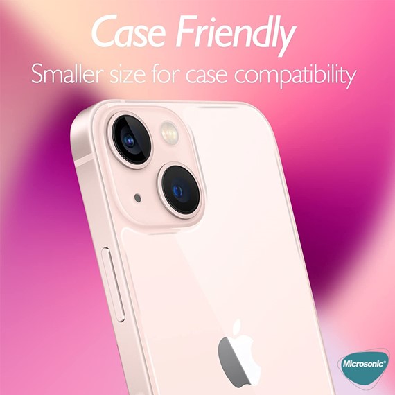 Microsonic Apple iPhone 13 Arka Temperli Cam Ekran Koruyucu 4