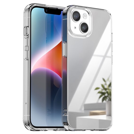 Microsonic Apple iPhone 15 Kılıf Acrylic Mirror Şeffaf 1