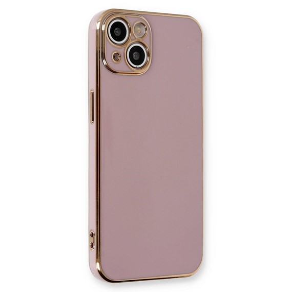 Microsonic Apple iPhone 13 Kılıf Olive Plated Lila 1
