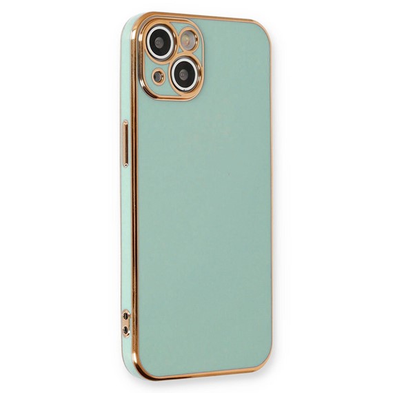 Microsonic Apple iPhone 13 Kılıf Olive Plated Yeşil 1