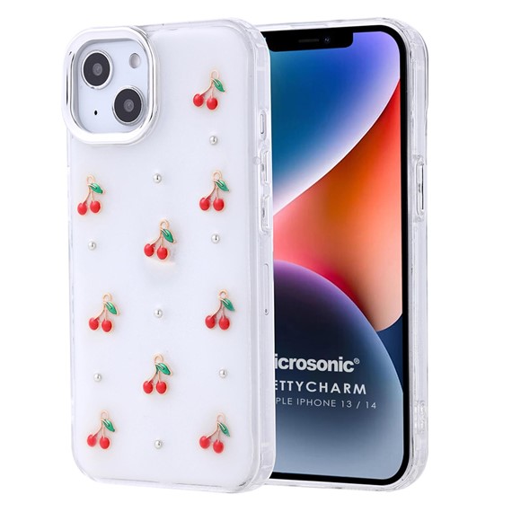Microsonic Apple iPhone 13 Kılıf PrettyCharm Cherry 1