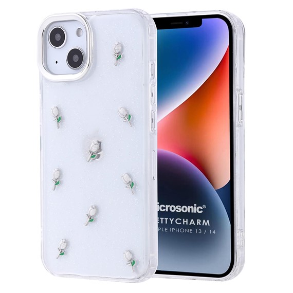 Microsonic Apple iPhone 13 Kılıf PrettyCharm Tulip 1