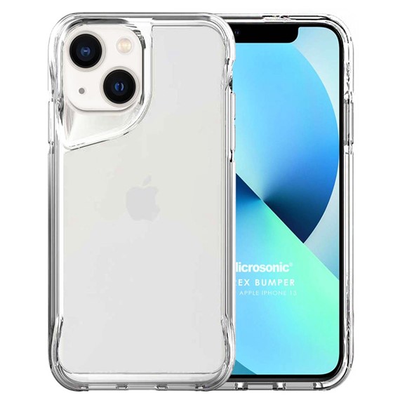 Microsonic Apple iPhone 13 Kılıf Trex Bumper Şeffaf 1