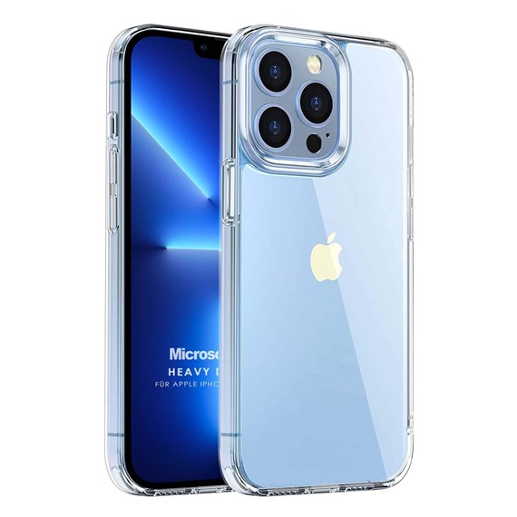 Microsonic Apple iPhone 13 Pro Kılıf Heavy Drop Şeffaf 1