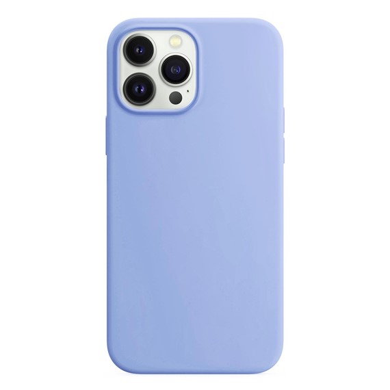 Microsonic Apple iPhone 14 Pro Kılıf Liquid Lansman Silikon Mavi 2