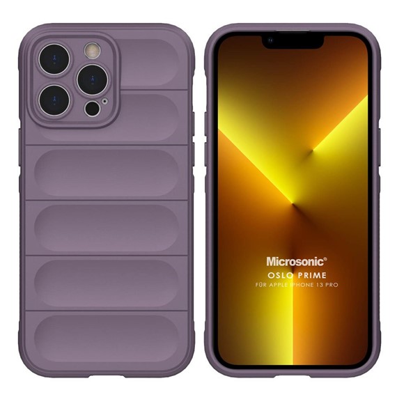 Microsonic Apple iPhone 13 Pro Kılıf Oslo Prime Lila 1