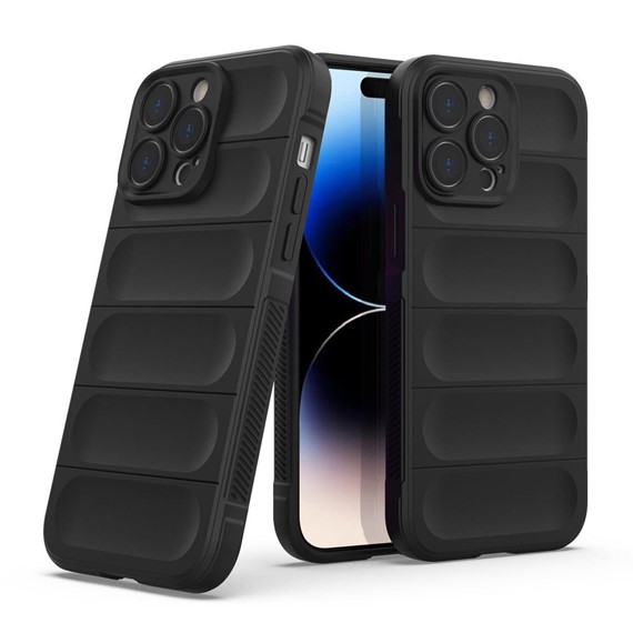 Microsonic Apple iPhone 13 Pro Max Kılıf Oslo Prime Siyah 2